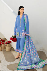 SANIA MASKATIYA UNSTITCHED LUXE LAWN’26 | KIYA A
