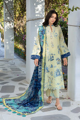 SANIA MASKATIYA UNSTITCHED LUXE LAWN’26 | CALA B