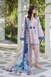 SANIA MASKATIYA UNSTITCHED LUXE LAWN’26 | CALA A