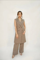 HASSAL AUTUMN WINTER RTW’24 | SOFIA TWEED HOUNDSTOOTH SET
