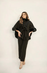 HASSAL AUTUMN WINTER RTW’24 | MARYA BLACK FUR SET