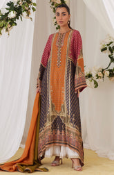 FARAH TALIB AZIZ ‘LEA FALL’24 | OCEEA PRINTED SHIRT AND DUPATTA