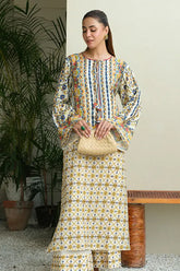 SUMAIRA AURANGZEB ‘FALL CRAZE’24 | LEMON SWIRL