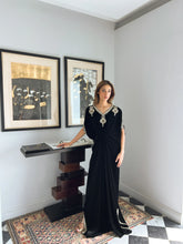SAK | BLACK VELVET KAFTAN