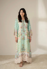 AMMARA KHAN AK PRINTS’24 | FLORAL BOHO GLAM KAFTAN