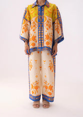 TIYA BY SANIA MASKATIYA RTW DROP 1 | ARIA ROYAL BLUE