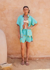 TIYA BY SANIA MASKATIYA RTW DROP 1 | MILA TURQUOISE