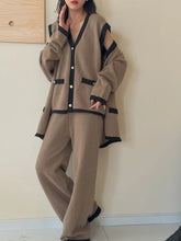 HASSAL AUTUMN WINTER’24 | GENEVA 3PC KNIT SET