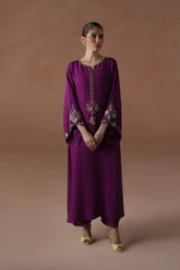 AMMARA KHAN ‘FLO LUXURY FESTIVE COLLECTION’25 | MAGENTA GLAM SET