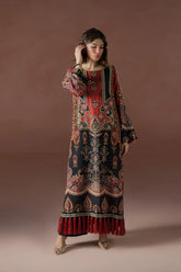 AMMARA KHAN ‘FLO LUXURY FESTIVE COLLECTION’25 | MODERN MUGHAL KAFTAN SET