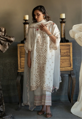 HINA MOHAMED LUXURY EDIT’25 | VALENTINA IVORY SET