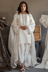 HINA MOHAMED LUXURY EDIT’25 | AZURA SET IN WHITE