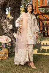 FARIDA HASAN ‘PICNIC BASICS’25 | PEACH PETAL SET