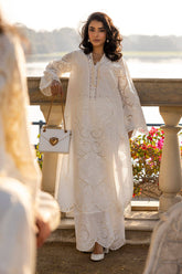 FARIDA HASAN ‘PICNIC BASICS’25 | IVORY PEARL SET