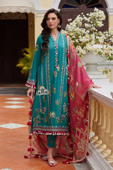 NIDA AZWER LUXURY LAWN’25 | MYSTIC FLORA