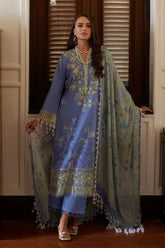 NIDA AZWER LUXURY LAWN’25 | ETHEREAL FLORA