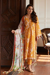 NIDA AZWER LUXURY LAWN’25 | FLORAL FIZZ