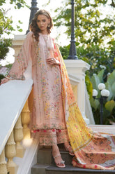 NIDA AZWER LUXURY LAWN’25 | PASTEL WHISPER
