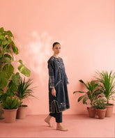 STUDIO MEHR LAWN PRET’25 | MIDNIGHT VINE MATCHING SET