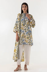 SANA SAFINAZ CASUAL PRET | STITCHED MULTI PRINTED SHIRT + DUPATTA