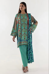 SANA SAFINAZ CASUAL PRET | STITCHED MULTI PRINTED SHIRT + SHALWAR + DUPATTA