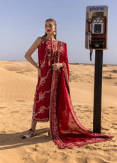 CRIMSON FLOW UNSTITCHED SPRING SUMMER’25 | TWIRLS AND TIES