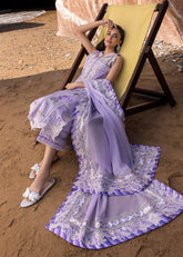 CRIMSON ‘FLOW UNSTITCHED SPRING SUMMER’25 | A GIRL IN THE GARDEN