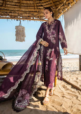 SAIRA SHAKIRA UNSTITCHED LAWN’25 | DAHLIA B