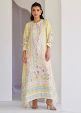FARAH TALIB AZIZ ‘TARA LUXE SILK PRET’25 | CALI RAW SILK KAFTAN