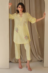 FARIDA HASAN ‘JUNE BLOOM’25 |LEMON JUICE WITH PANTS