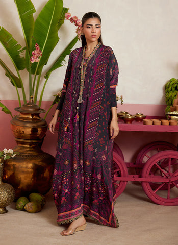FARAH TALIB AZIZ ‘MAYNA FESTIVE PRET’26 | ANALISA BLACK KAFTAN