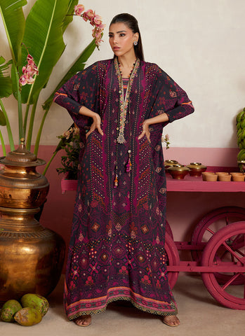 FARAH TALIB AZIZ ‘MAYNA FESTIVE PRET’26 | ANALISA BLACK KAFTAN