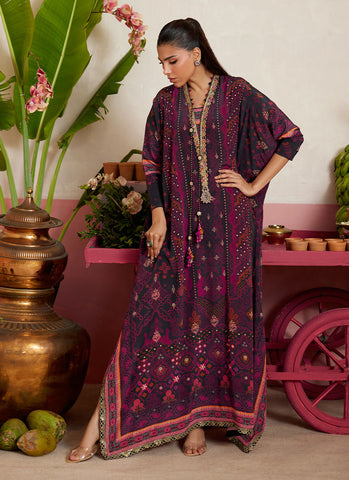 FARAH TALIB AZIZ ‘MAYNA FESTIVE PRET’26 | ANALISA BLACK KAFTAN