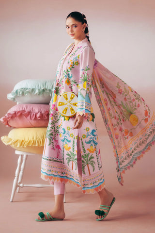 MARIA B ‘DESI SUMMER PIE’26 | DW-EA26-16-Pink-