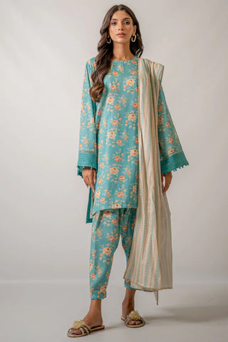WEAR EGO UNSTITCHED LAWN’24 | NURTURE 3PC