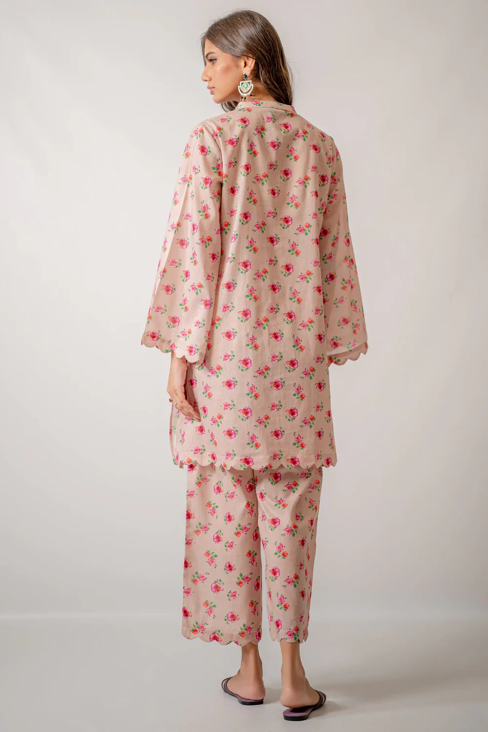 WEAR EGO UNSTITCHED LAWN’24 | PINK ROSES 2PC