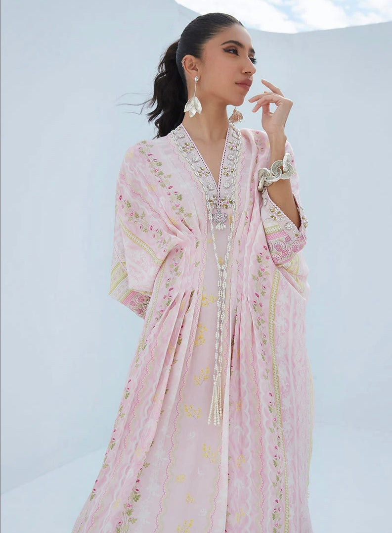 FARAH TALIB AZIZ LUXE SILK PRET’24 | MARNI BLUSH