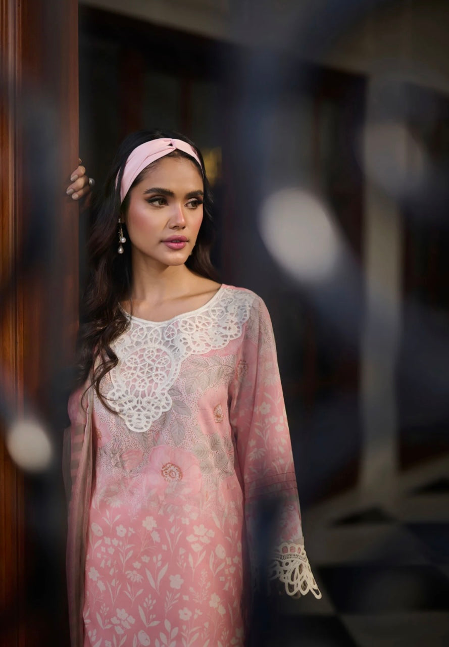 DHANAK PREMIUM LAWN’24 | PINK