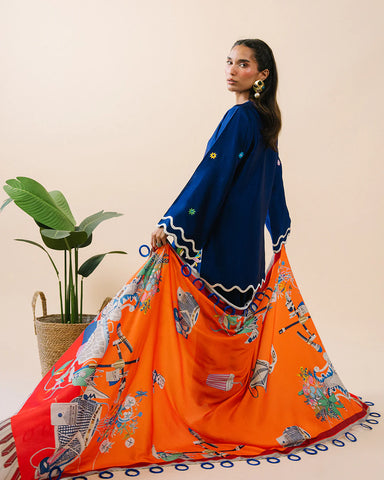 MEHREEN HAMZA TABANI ‘SOFT CHAOS LUXE PRET’26 | NERO