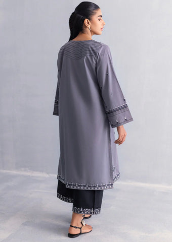 IMAGE CASUAL PRET | DARK GREY EMBROIDERED SET