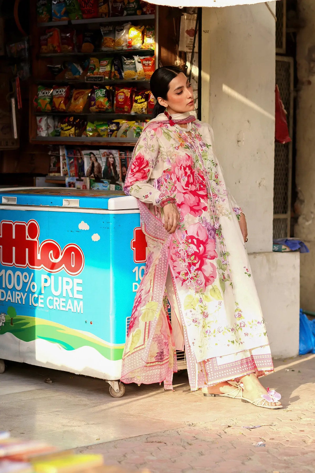 ZAHA FESTIVE LAWN’26 | PINK MINK FROLIC