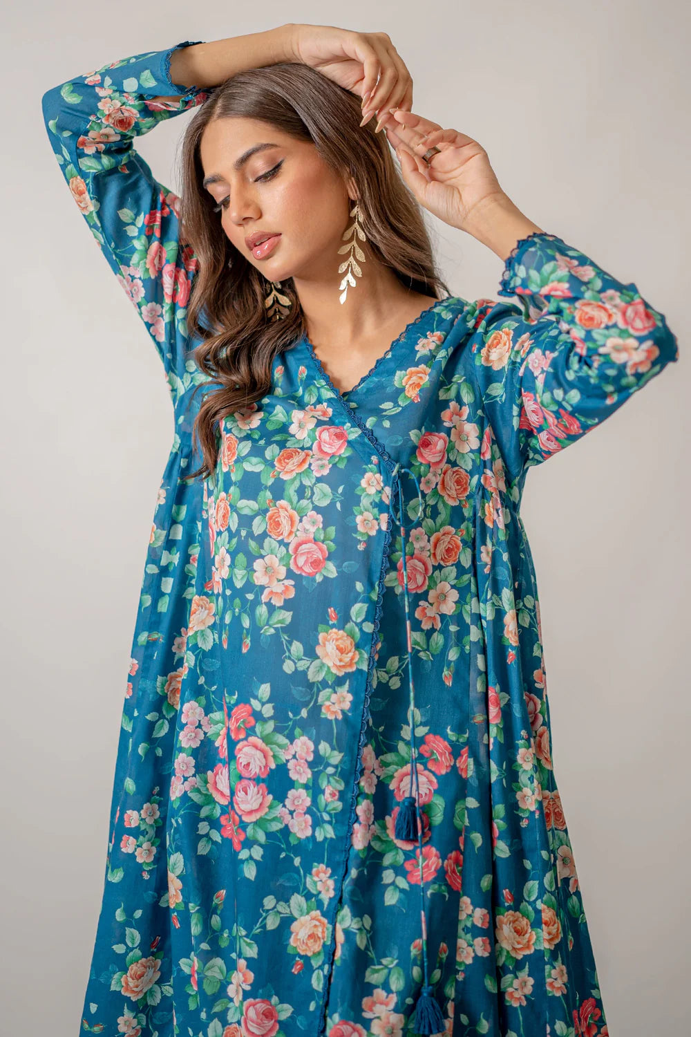 WEAR EGO UNSTITCHED LAWN’24 | BY THE SEA 2PC