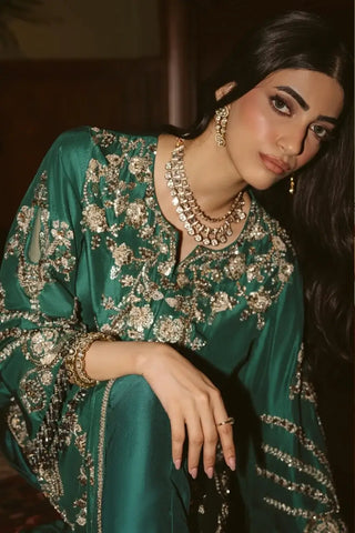 AMMARA KHAN ‘THE OVERTURE’26 | DEEP EMERALD SPLENDOR