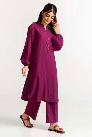 GUL AHMED CASUAL PRET | EMBELLISHED SHIRT ST-03