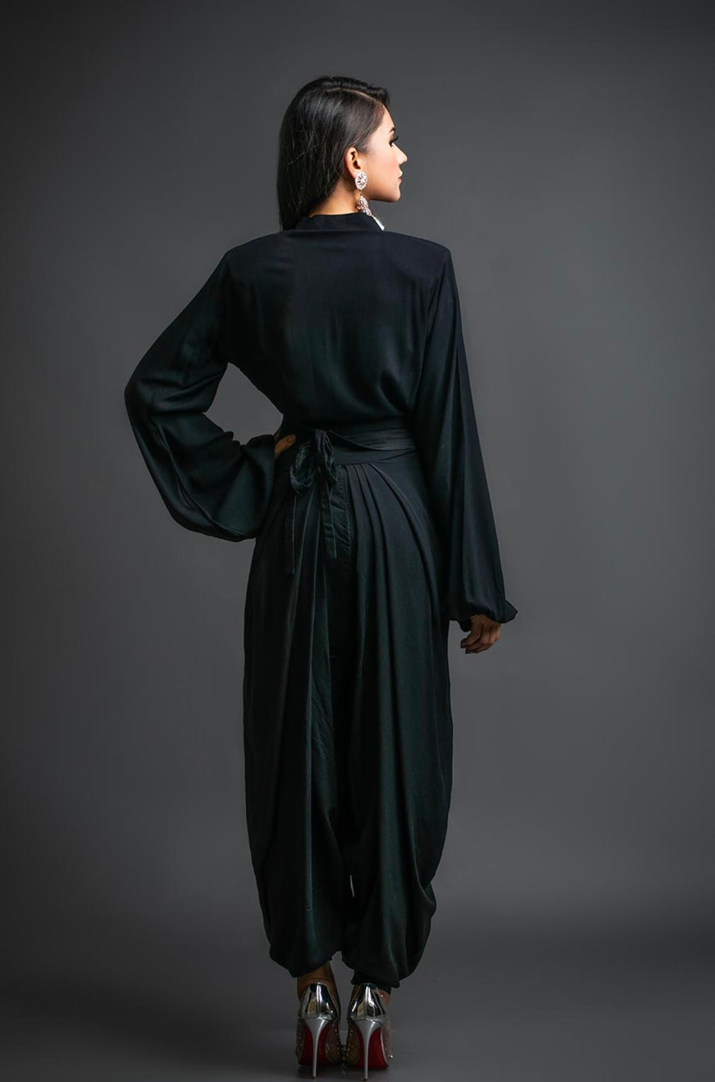 AYESHA FAROOK CASUAL PRET’24 | DRAPED JUMPSUIT