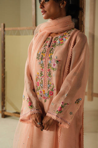 FARIDA HASAN ‘DHOOP LUXE PRET’26 | PEACH BLOSSOM SET