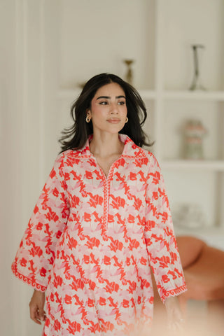 TAHANI STUDIO CO-ORD COLLECTION’26 | CHERRY BLUSH
