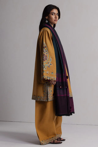 COCO BY ZARA SHAHJAHAN ‘WINTER UNSTITCHED’26 | OCHRE 2A