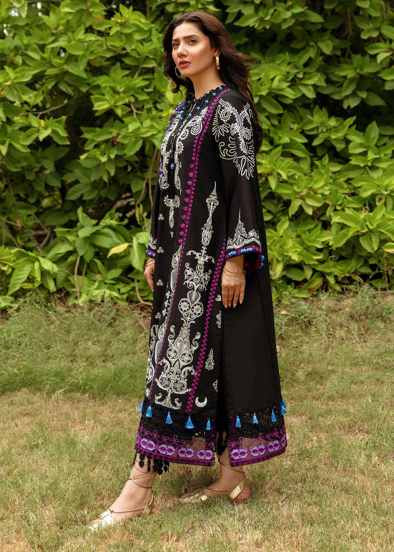 SIRAA SADAF FAWAD KHAN LAWN UNSTITCHED’24 | HELEN (A)