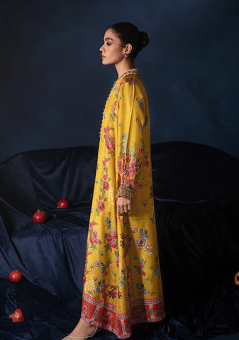 AMMARA KHAN | PRINTED KAFTAN SHIRT